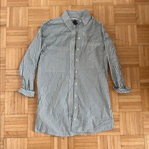 Abercrombie & Fitch Green and White Mini Dress